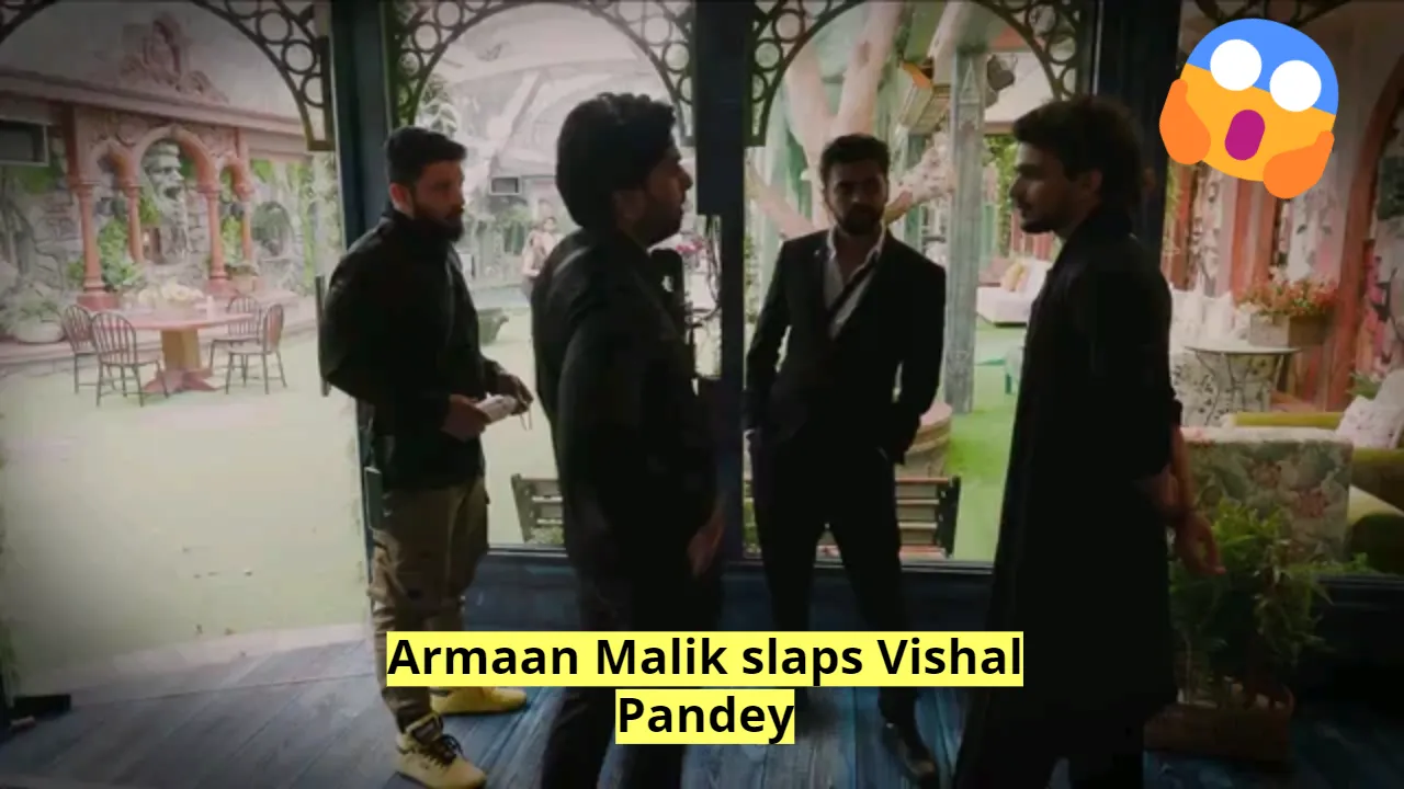 Armaan Malik slaps Vishal Pandey